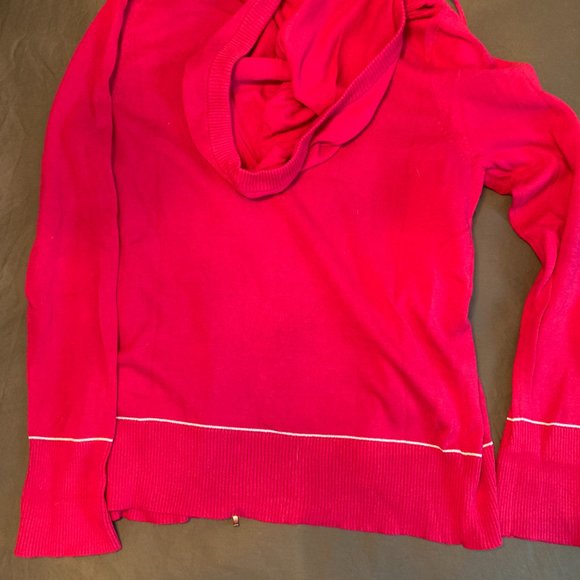 Nautica Fuchsia Hoodie Sweater - NWT - Picture 8 of 11